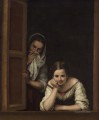 Una muchacha y su dueña del barroco español Bartolomé Esteban Murillo